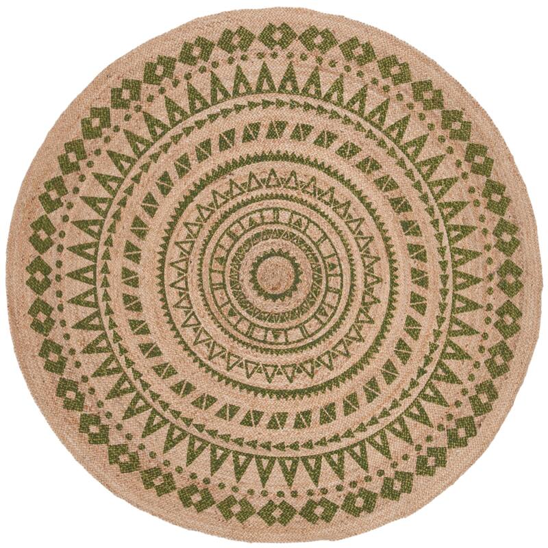 SAFAVIEH Handmade Natural Fiber Valentien Casual Jute Rug