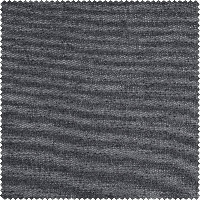 Exclusive Fabrics Boho Chic Faux Linen Blackout Curtains for Bedroom & Living Room Curtains - 2 Panel Drapes