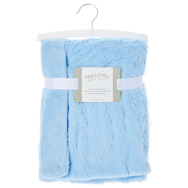 Luxury Plush Fleece Blanket - Blue