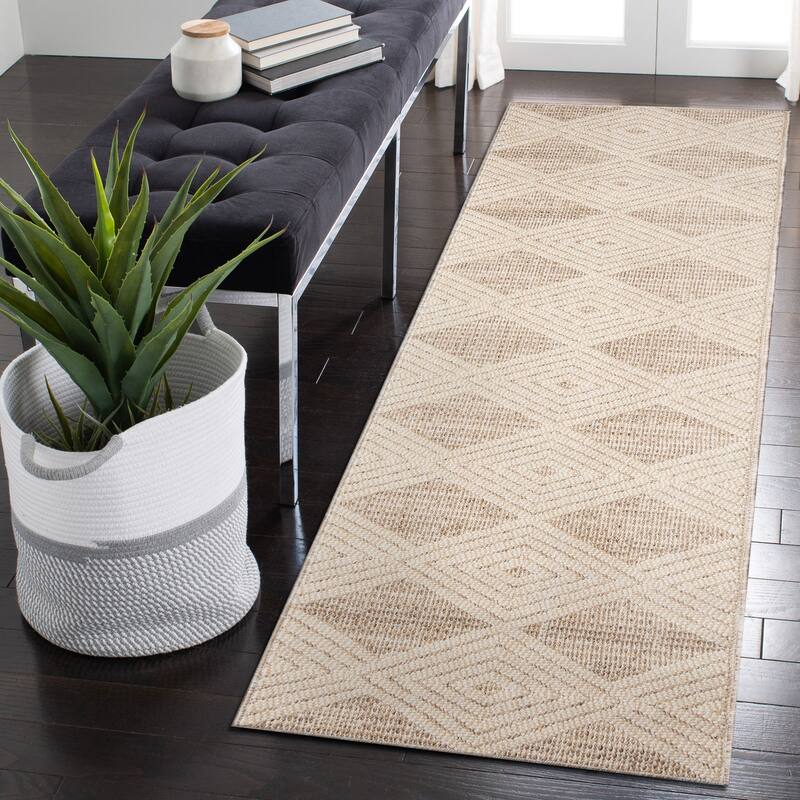 Liora Manne Dunes Modern Diamond Indoor/Outdoor Rug
