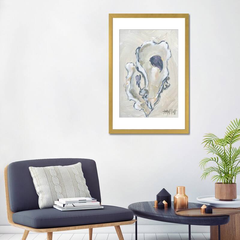 iCanvas "Beige Oyster II" by April Moffatt