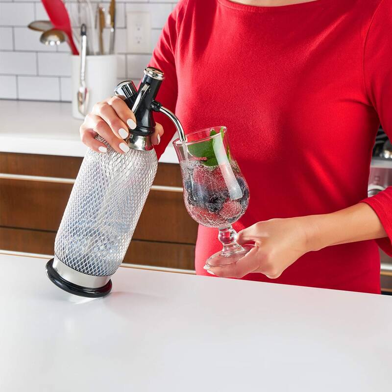 iSi North America Sodamaker Classic with 10 Pack Soda Siphon Chargers