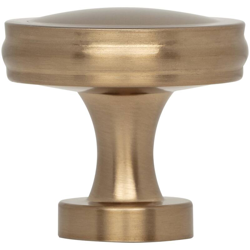 Jeffrey Alexander 132 Jules 1-3/8" Modern Industrial Flat Round