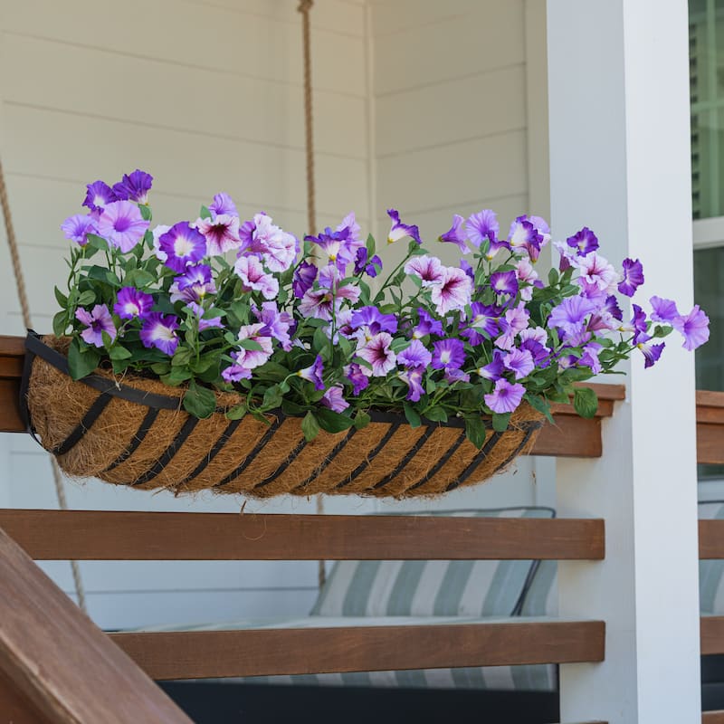 Faux Floral Window Box Filler