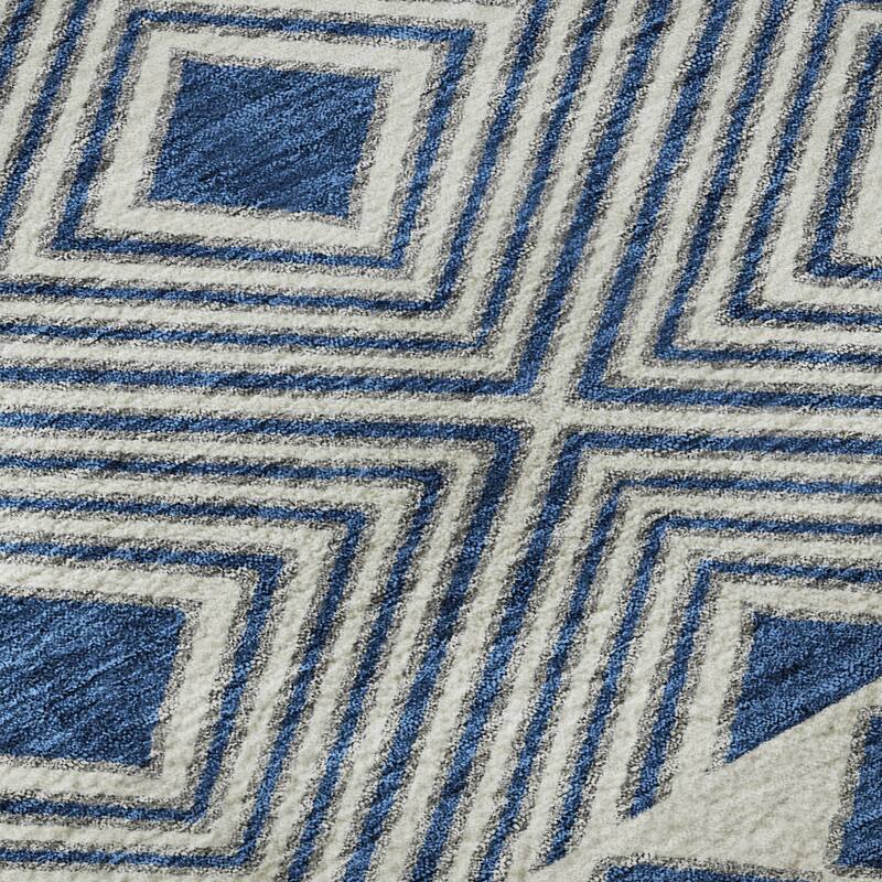 Premium Washable Super Soft Geo Prints Mayfield Rug