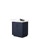Option Dark Blue, Black Trim, Giotto Quartz Top