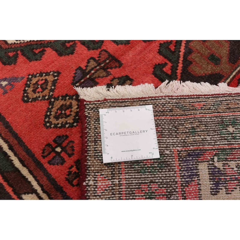 ECARPETGALLERY Hand-knotted Konya Red Wool Rug - 3'0 x 6'0