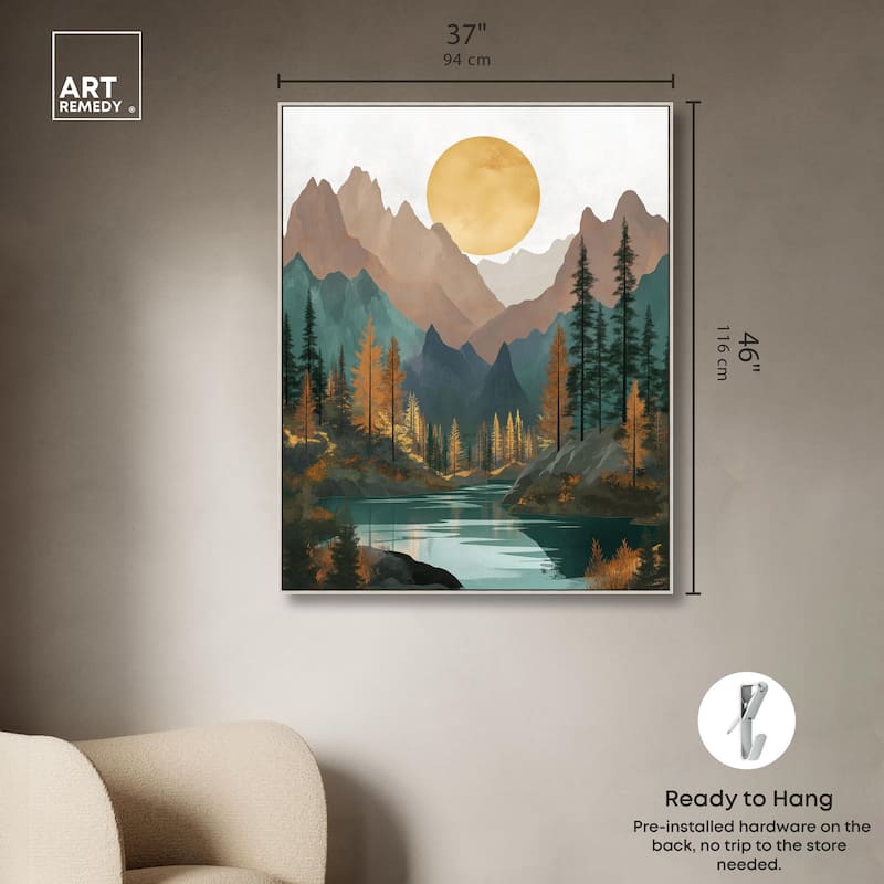 Secrets of the Lake II Canvas by Art Remedy