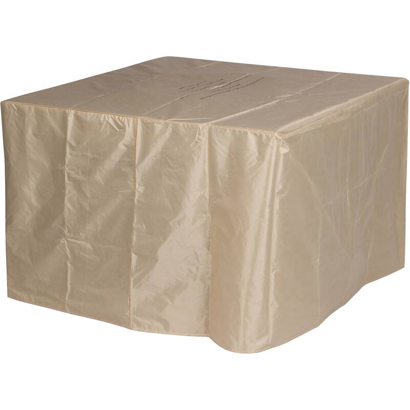 Fire & Flare 50,000 BTU Firepit Table, Lava Rocks, & Cover Set