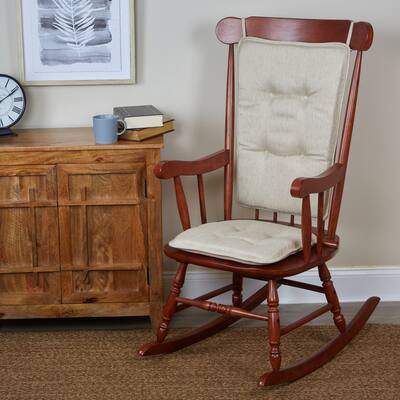 Klear Vu Embrace Low Profile Rocking Chair Cushion Set