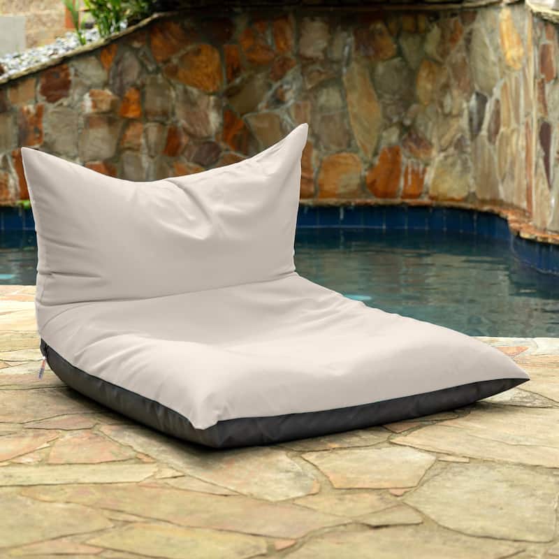 Deshi Sunbrella Patio Bean Bag Lounge Chair by Havenside Home