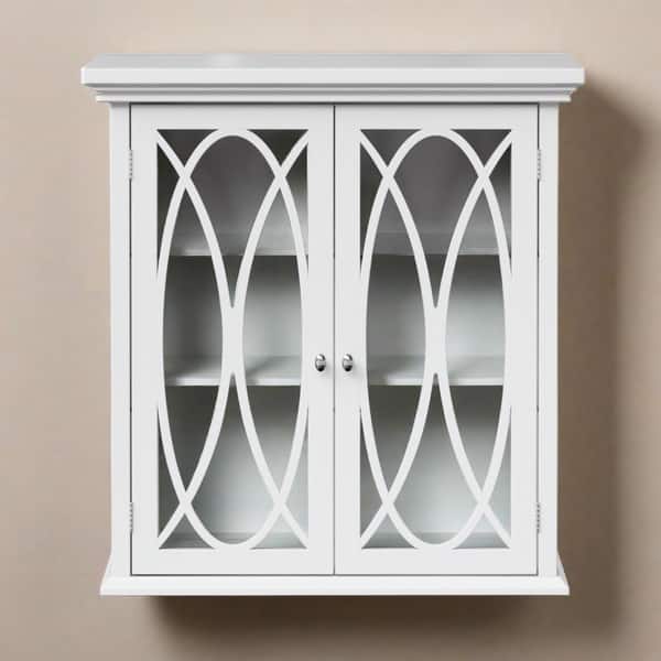 slide 2 of 8, Teamson Home Florence Removable Two-Door Wall Cabinet Colored