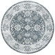 preview thumbnail 21 of 71, SAFAVIEH Isabella Hazbie Traditional Floral Oriental Area Rug 6'7" Round - Grey/Cream