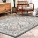 preview thumbnail 44 of 52, Nuloom Becca Traditional Tiled Area Rug Blue - Rectangle - 10' x 14'
