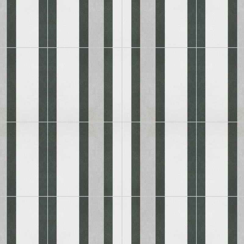 Merola Tile Twenties Frame 7-3/4" x 7-3/4" Ceramic Floor and Wall Trim
