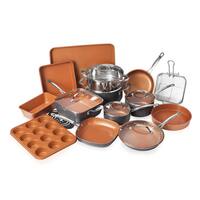 >Buy Copper Cookware Sets Online At Overstock Our Best Cookware Deals