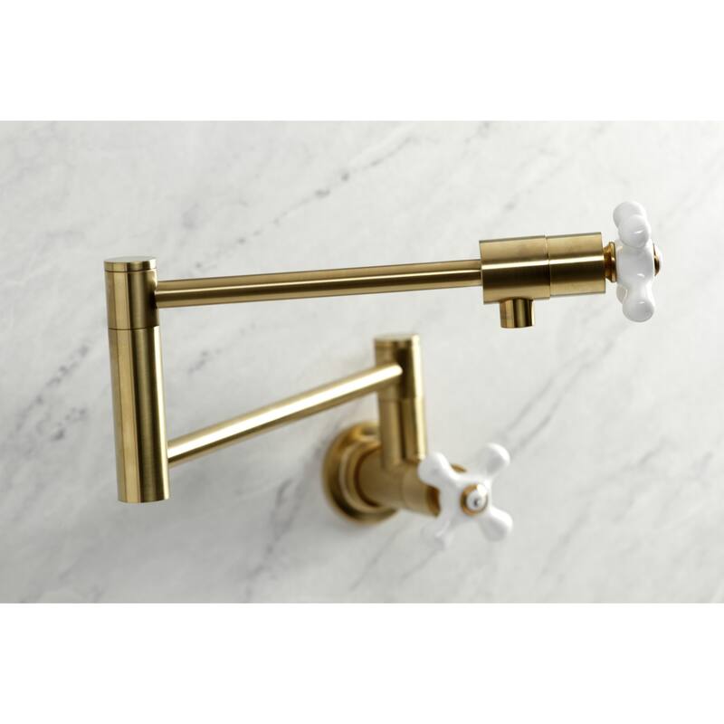 Metropolitan Wall Mounted Pot Filler Faucet