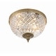preview thumbnail 7 of 9, Crystorama Lighting Group Richmond 2 Light 10" Wide Flush Mount Bowl