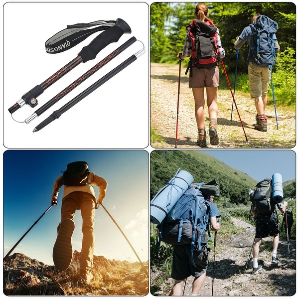 Telescopic hiking shop pole