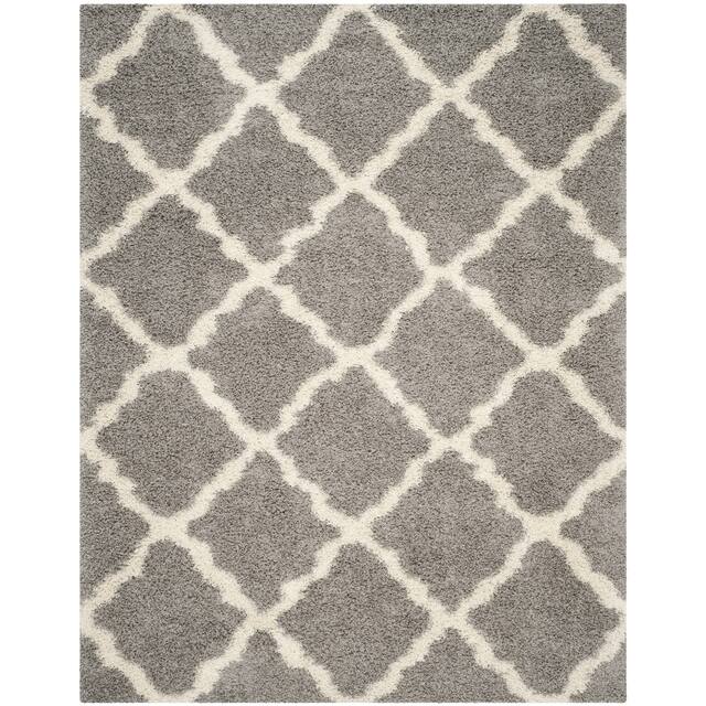 SAFAVIEH Dallas Shag Giusy Trellis 1.5-inch Thick Rug