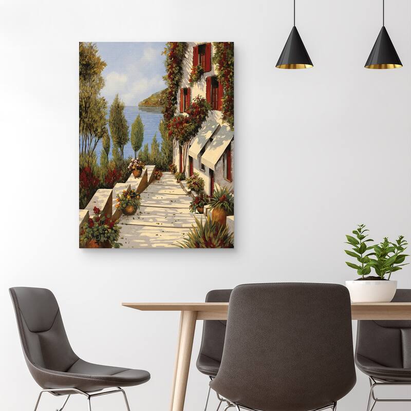 Rubino 2 by Guido Borelli Canvas Art Print