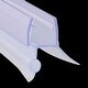 preview thumbnail 9 of 18, ELEGANT Shower Door Sweep Bottom Wipe Drip Waterproof Seal Strips