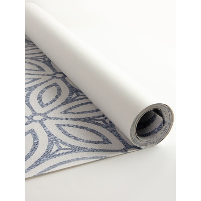 NuWallpaper Blue Hepatica Petal Peel & Stick String Wallpaper - 216in x 20.5in x 0.025in