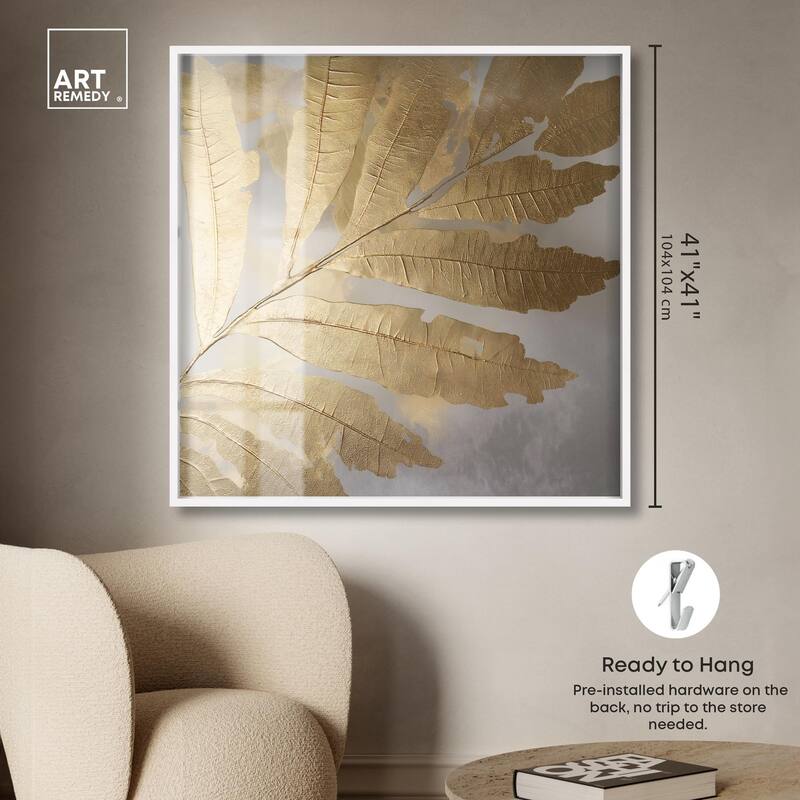 Golden Canopy (I) Shadowbox by Art Remedy
