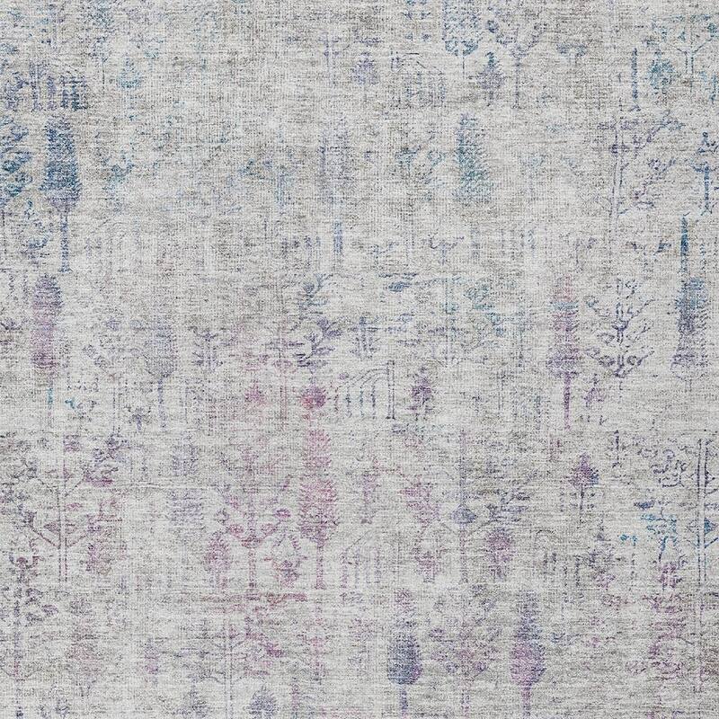 HomeRoots Floral Transitional Rectangle Outdoor Rug