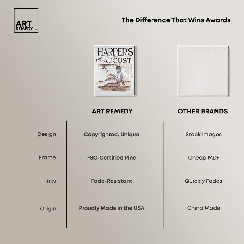 Harpers Penfield August 1892 Canvas by Art Remedy