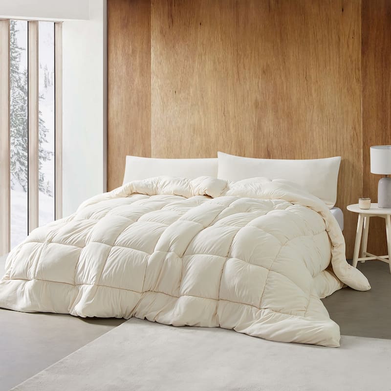 Fabric Fetish® - Coma Inducer® Oversized Comforter - Ivory Taupe - Oversized Queen