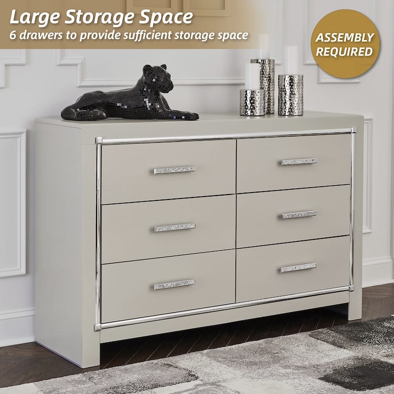 Signature Design by Ashley Zyniden Silver Dresser