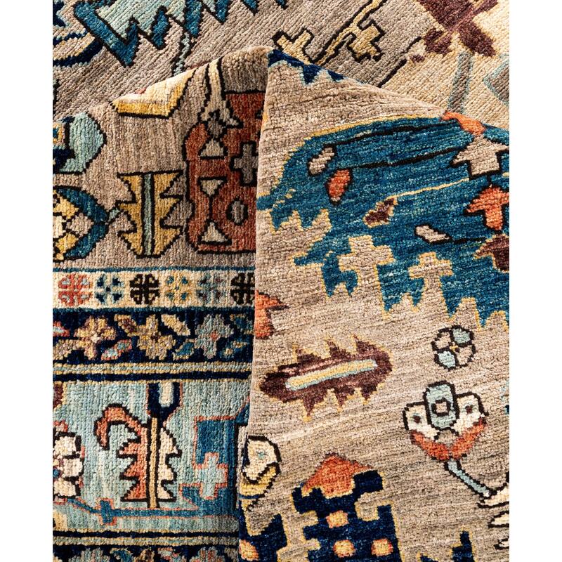 Serapi One-of-a-Kind Hand-Knotted Area Rug - Beige - 8' 0" x 9' 11"