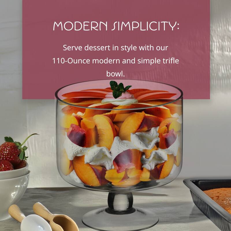 Artland Simplicity Trifle Bowl - 110 oz