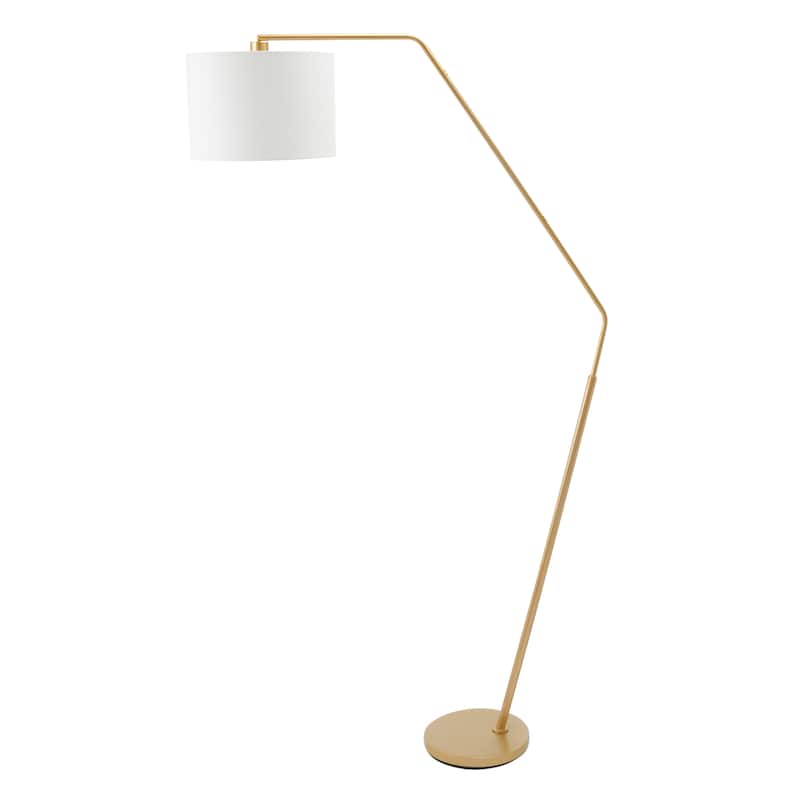 SAFAVIEH Lighting Elis 76-inch Arched Floor Lamp - 14 in. W x 36 in. D x 76 in. H