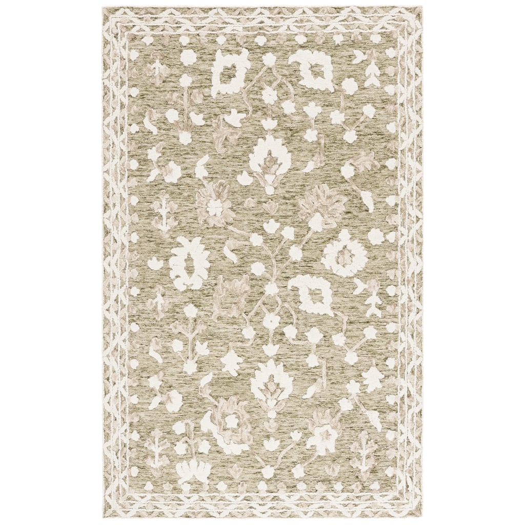 SAFAVIEH Handmade Marquee Nina Modern & Contemporary Wool Rug