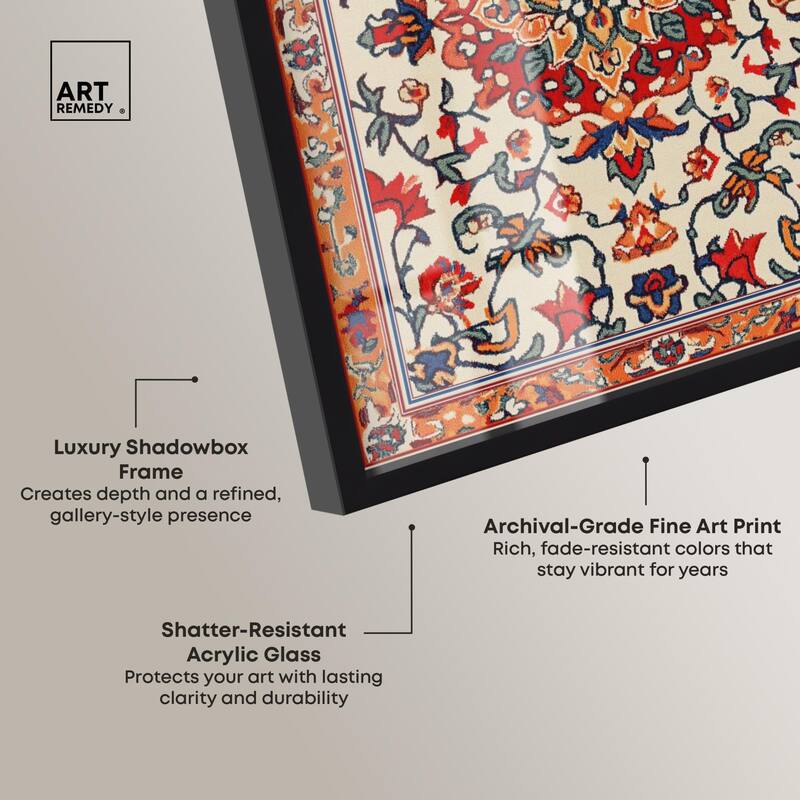 Morrocan Garden II Shadowbox by Art Remedy