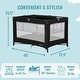 preview thumbnail 23 of 26, Dream On Me Zazzy Portable Playard with Bassinet