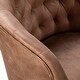 preview thumbnail 45 of 57, ET Tufted Task Chair With Golden Base by HULALA HOME