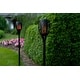 preview thumbnail 1 of 12, Solar Powered Flickering Tiki Torch Lights