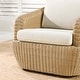 preview thumbnail 53 of 78, Patio Wicker Furniture Set Outdoor Rattan Bistro Set