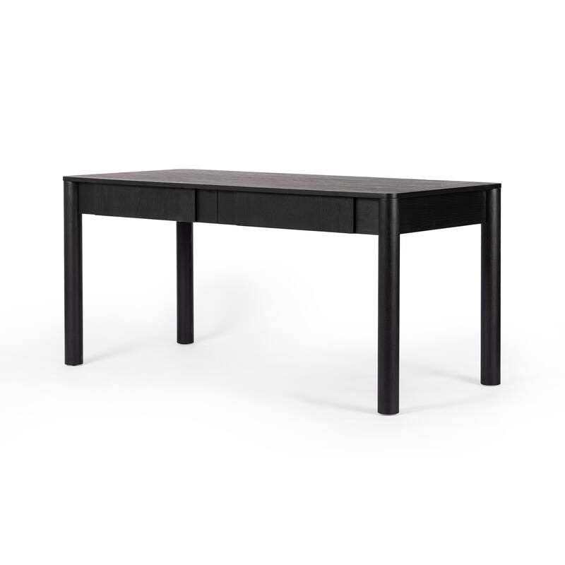 Robson Desk-Brushed Ebony Oak