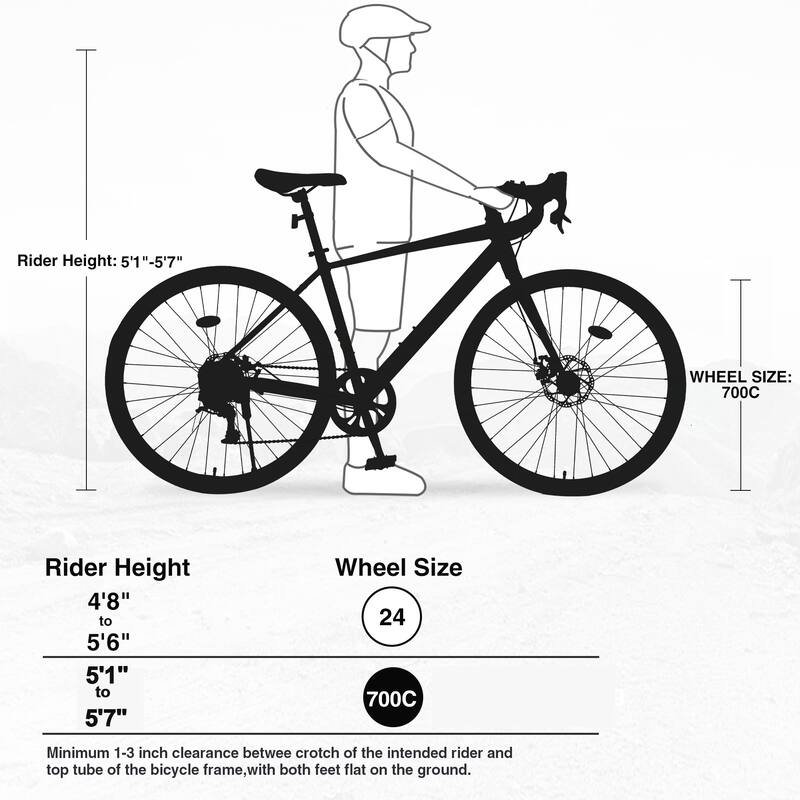 700C Road Bike 7 Speed Road Bike
