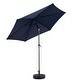 preview thumbnail 47 of 48, 9FT Outdoor Patio Umbrella Outdoor Table Umbrella with Push Button Tilt and Crank
