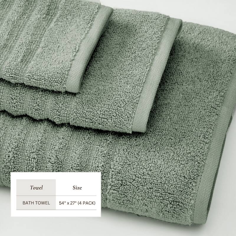 Linery & Co. Combed Cotton Bath Towel Set