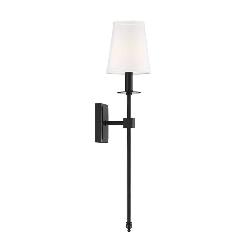 Savoy House Monroe Single Light 24" Tall Wall Sconce