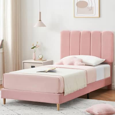 Upholstered Platform Bed Frame