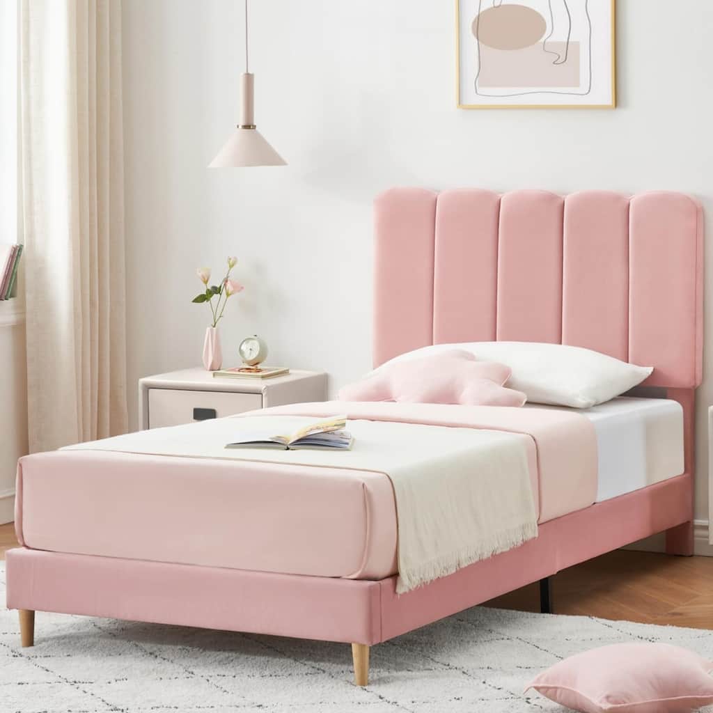 Upholstered Platform Bed Frame