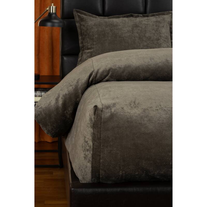 Mixology Padma 3 Piece Bed Cap Comforter Set with Sewn Corners