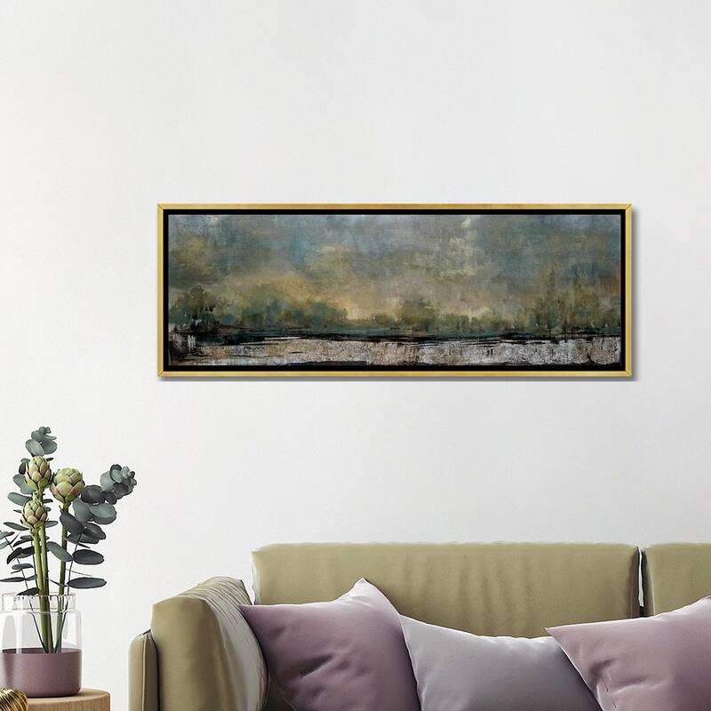 iCanvas "Poetic Landscape" by Liz Jardine Framed Canvas Print